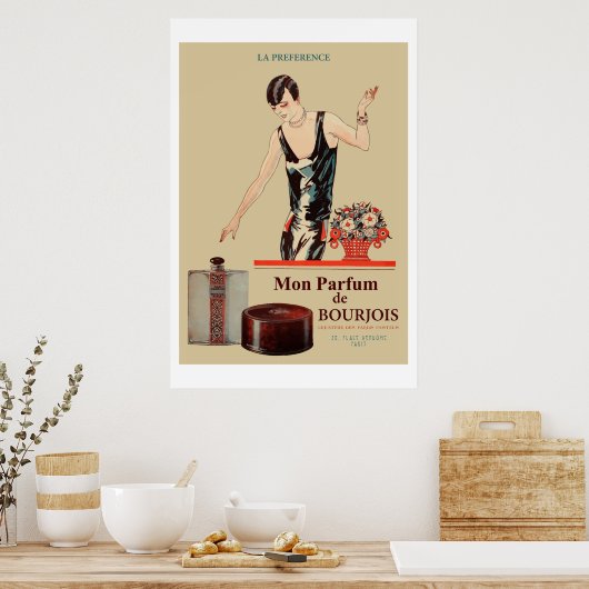 Mon parfum Bourjois Poster (Keuken)