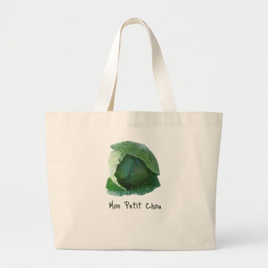 Mon Petit Chou Grote Tote Bag (Voorkant)