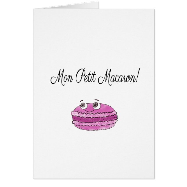 Mon Petit Macaron (Voorkant)