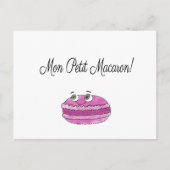 Mon Petit Macaron Briefkaart (Voorkant)