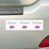 Mon Petit Macaron Bumpersticker (Op auto)