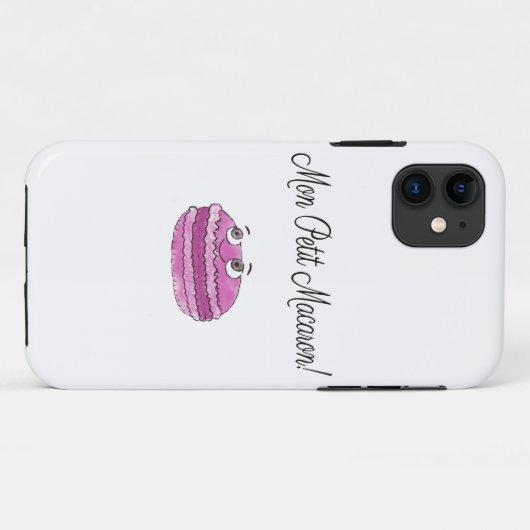 Mon Petit Macaron Case-Mate iPhone Case (Achterkant (horizontaal))