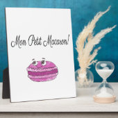 Mon Petit Macaron Fotoplaat (Zijkant)