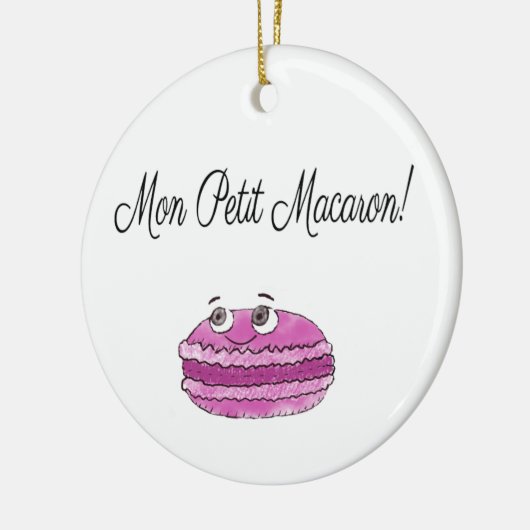Mon Petit Macaron Keramisch Ornament (Links)
