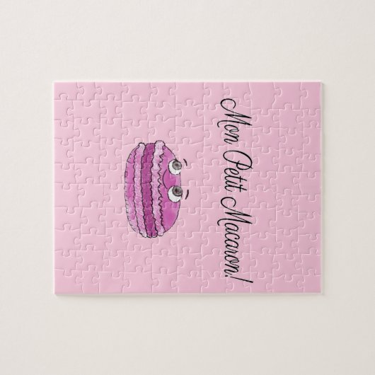 Mon Petit Macaron Legpuzzel (Horizontaal)