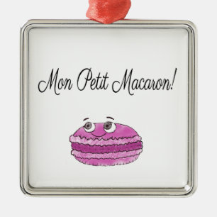 Mon Petit Macaron Metalen Ornament