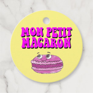 Mon Petit Macaron Retro Groovy Bedankjes Labels