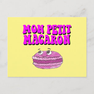 Mon Petit Macaron Retro Groovy Briefkaart