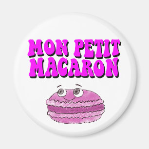 Mon Petit Macaron Retro Groovy Magneet