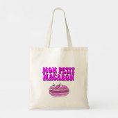 Mon Petit Macaron Retro Groovy Tote Bag (Achterkant)