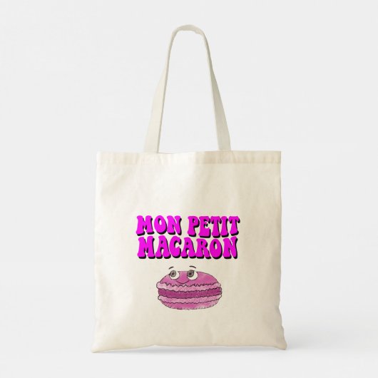 Mon Petit Macaron Retro Groovy Tote Bag (Achterkant)