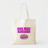 Mon Petit Macaron Retro Groovy Tote Bag (Voorkant)