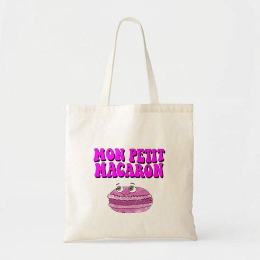 Mon Petit Macaron Retro Groovy Tote Bag (Voorkant)