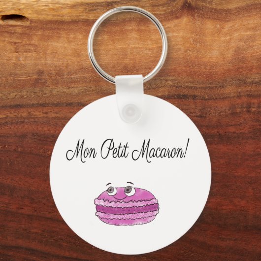 Mon Petit Macaron Sleutelhanger (Voorkant)