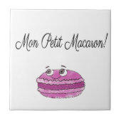 Mon Petit Macaron Tegeltje (Voorkant)