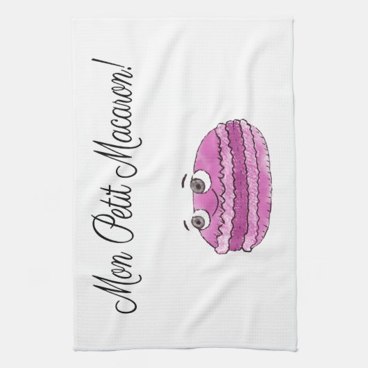 Mon Petit Macaron Theedoek (Verticaal)