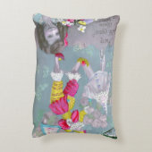 Mon petite coeur dans ce baiser 2 accent kussen (Achterkant (Verticaal))