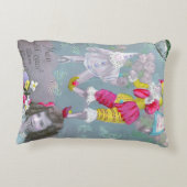 Mon petite coeur dans ce baiser 2 accent kussen (Achterkant)