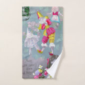 Mon petite coeur dans ce baiser 2 bad handdoek (Handdoek)