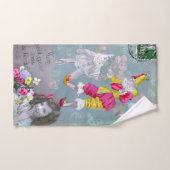 Mon petite coeur dans ce baiser 2 bad handdoek (Handdoek)