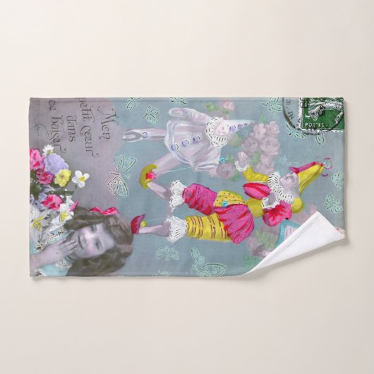 Mon petite coeur dans ce baiser 2 bad handdoek (Handdoek)