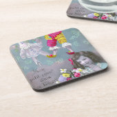 Mon petite coeur dans ce baiser 2 bier onderzetter (Linkerzijde)