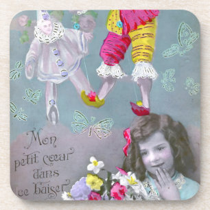 Mon petite coeur dans ce baiser 2 bier onderzetter