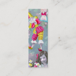 Mon petite coeur dans ce baiser 2 Bladwijzer Mini Visitekaartje