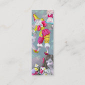 Mon petite coeur dans ce baiser 2 Bladwijzer Mini Visitekaartje (Achterkant)