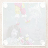 Mon petite coeur dans ce baiser 2 glazen onderzetter (Achterkant)