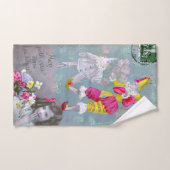 Mon petite coeur dans ce baiser 2 handdoek (Handdoek)