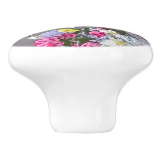 Mon petite coeur dans ce baiser 2 keramische knop (Zijkant)