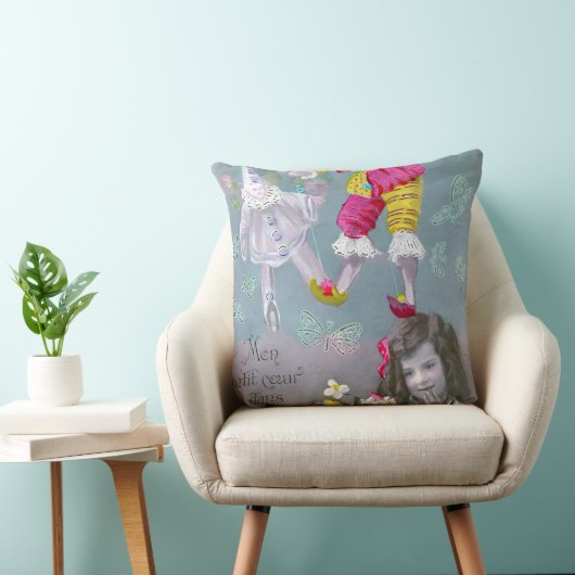 Mon petite coeur dans ce baiser 2 kussen (Stoel)