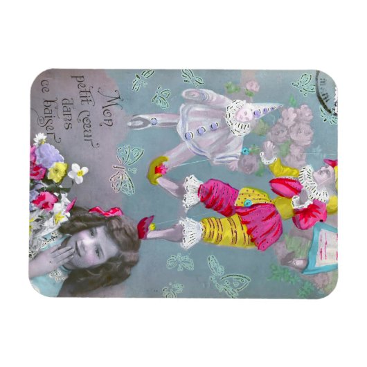 Mon petite coeur dans ce baiser 2 magneet (Horizontaal)