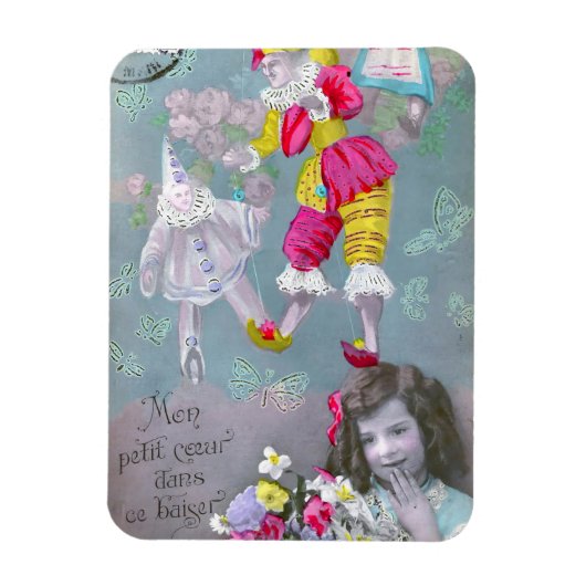 Mon petite coeur dans ce baiser 2 magneet (Verticaal)