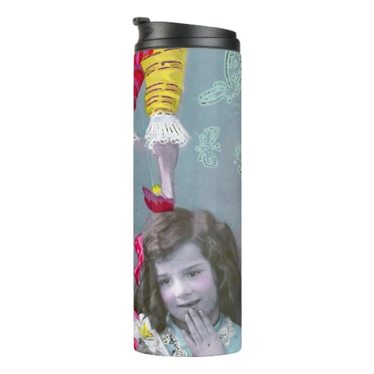 Mon petite coeur dans ce baiser 2 thermosbeker (Geroteerd rechts)