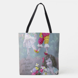 Mon petite coeur dans ce baiser 2 tote bag