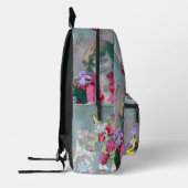 Mon petite coeur dans ce baiser bedrukte rugzak (Links)