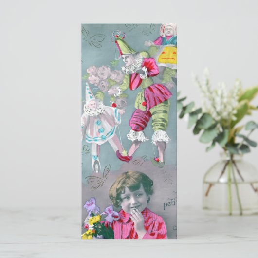 Mon petite coeur dans ce baiser Bladwijzer Menu (Staand voorkant)