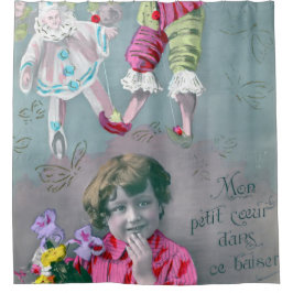 Mon petite coeur dans ce baiser douchegordijn