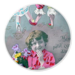 Mon petite coeur dans ce baiser keramische knop