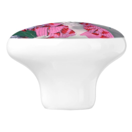 Mon petite coeur dans ce baiser keramische knop (Zijkant)