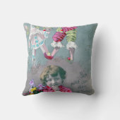 Mon petite coeur dans ce baiser kussen (Achterkant)