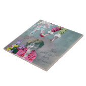 Mon petite coeur dans ce baiser tegeltje (Zijkant)