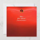 MON robijn rood wit goud Kaart (Achterkant)