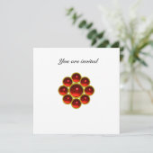 MON robijn wit Kaart (Staand voorkant)