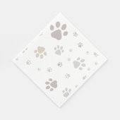 Mon Toutou Franse Hond Verjaardagsfeest Servetten (Hoek)