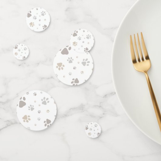 Mon Toutou French Dog Birthday Party Napkins Confetti (Groep)