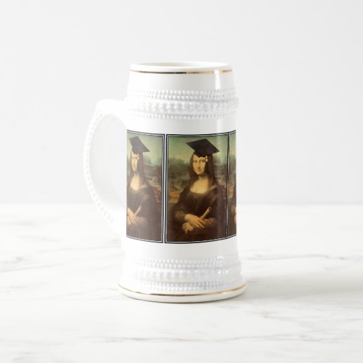 Mona Afstuderen Bierpul (Voorkant links)