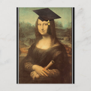 Mona Afstuderen Briefkaart